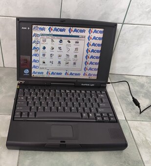 RETRO NOTEBOOK ACER NOTE LIGHT 350PC Z ROKU 1996 - 5