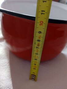 Retro smaltovaný nočník - 5