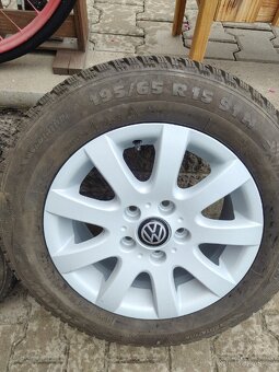 ALU disky originál VW 5x112 r15 - 5