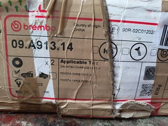 Toyota, Daihatsu,... brzdové kotouče - 5