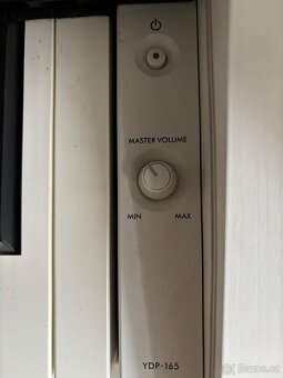 Digitální piano Yamaha YDP-165WH - 5