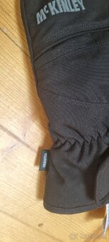 Dětské černé lyžařské rukavice McKINLEY - 5