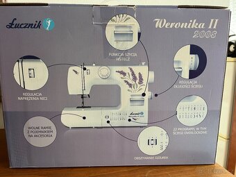 Prodám nový elektrický šicí stroj Lucznik - 5