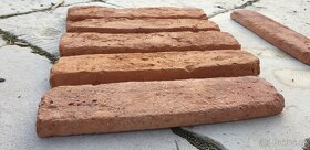 Obklad z cihel, cihlové pásky - 5