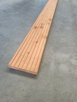 Terasová prkna modřín, 27x143x3000 mm, 649 Kč/m2 - 5