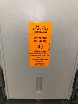 Britax Römer Adventure pro děti 15–36 kg - 5