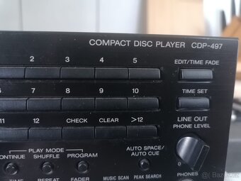 CD přehrávač Sony CDP497 - 5