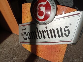 Gambrinus reklamní cedule - 5