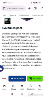 Sluchátka SoundPeats Air5 - 5