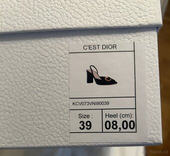 Christian Dior dámské boty WS PUMP vel.39,záruka - 5