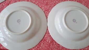 Originál Bernadotte Thun – porcelánové talíře hluboké, 7ks - 5