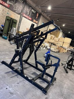 Posilovací stroj na záda/hrudník 2v1 nový fitness - 5