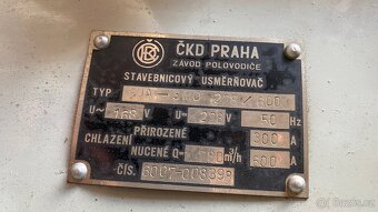 Stavebnicovy usmernovac SUA 3 MD 228/600 - 5