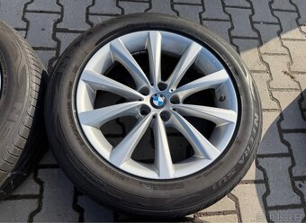 4x al kola 5x112 BMW, TPMS + pneu letní 245/50 R18 - 5