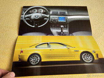 Prospekt BMW M3 E46 (2000), 12 stran, D motor 3,2 R6 252 kW - 5