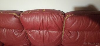 Kožená sedací souprava - 5