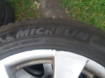 ALU kola R17 5x120 BMW 5 E60 E61 zimní sada ET20 - 5