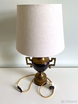 Vintazní stolní lampa, retro lampa - 5