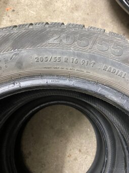 205/55r16 91H Barum 1x6mm 2x5mm dot3017 zimní - 5