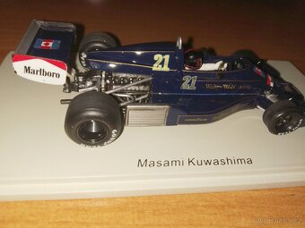 F1 Williams FW05 #21 Masami Kuwashima 1976 Japan Spark 1:43 - 5
