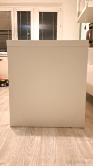 Psací stůl bílý IKEA MALM - 5