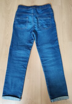 Chlapecké ryflové kalhoty 2x 140 - 5
