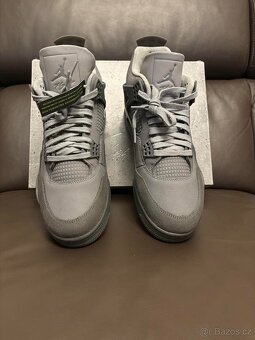 Jordan 4 Retro "Paris Olympics 2024 - Wet Cement" - 5