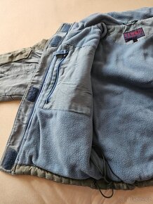 Zimní / lyžařská bunda vel. 122-128 šedo-modrá - 5