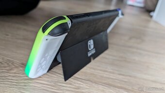 Nintendo Switch OLED – Splatoon 3 edice + 128GB SSD karta - 5