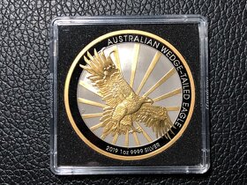 Luxusní provedeni 1 oz Australian Wedge Eagle 2019 Golden - 5