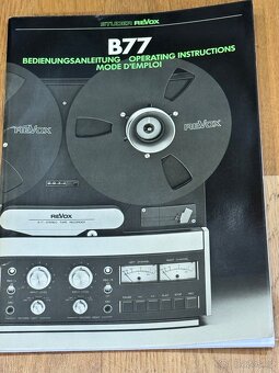 REVOX B77 4 TRACK REEL TO REEL - 5
