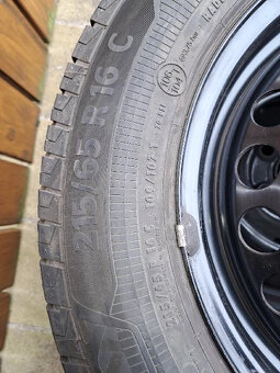 VW Transporter T5/T6/T6.1,letní sada pneu. 215/65/16c - 5