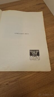 Starožitná publikace ČESKÉ UMĚNÍ - 5