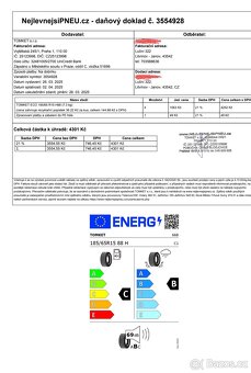 Tomket eco 185/65 R15 - 5