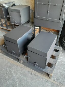Topeniště - kamínka k udírně - 5