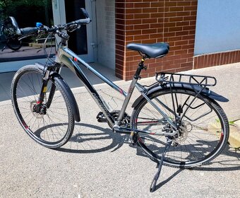Dámské krosové kolo MERIDA Crossway 100 Shiny Dark Silver - 5