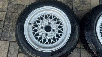 Sada ALU kol / disků BBS MAHLE R13 - 4x100, např Golf MK1 - 5