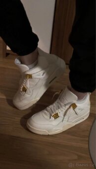 Jordan 4 Gold metallic - 5