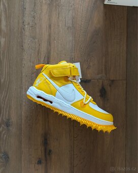 Nike Air Force 1 Mid Off-White Varsity Maize - 5