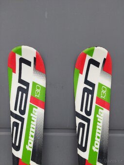 Lyže ELAN FORMULA, 130 cm + lyžáky - 5
