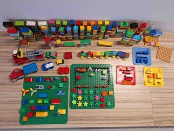 Lego duplo - autíčka, vláček a dílky - 5