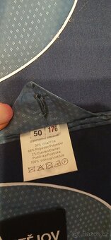 Tmavě modrý pánský, chlapecký oblek 50/176 - 5