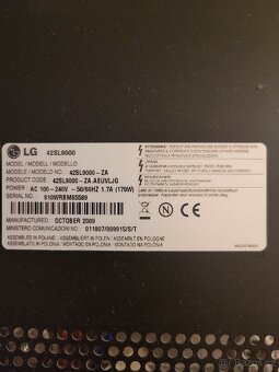 TV LG42SL9000 - 5