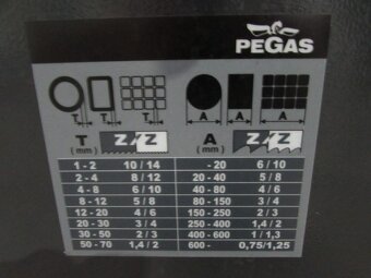 Píla Poloautomatická pásová Pegas Gonda 360x500SHI - 5