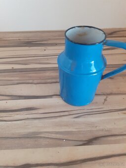 Starožitné  modré  věci na chalupu - 5