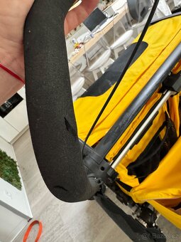 Thule charriot sport 2 yellow -pro 2 děti - 5