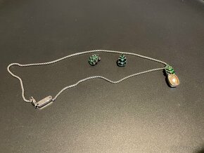 Magnetický set - přívěsek a náušnice - 5