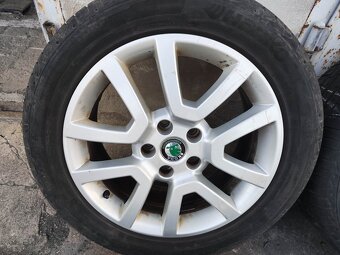 17"letní alu sada Spitzberg 5x112 origo Yeti Octavia Scout - 5