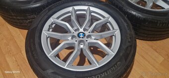 Predám letnú sadu alu. disky BMW 5x112 , 265/50 R19 . - 5