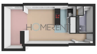 Pronájem luxusně zařízeného bytu 2+kk (38m²) - Praha 4, ul. - 5